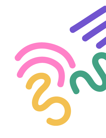 colorful lines and shapes